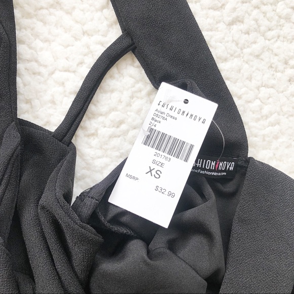 ✨Fashion Nova Black Dress - Picture 4 of 7